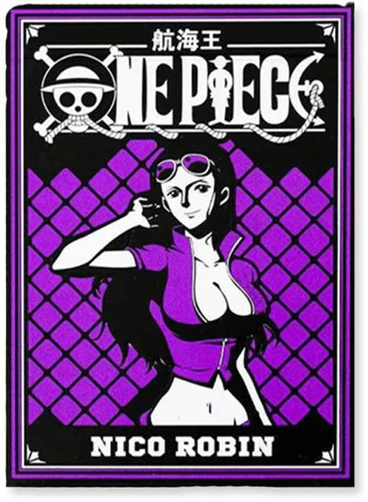 Kolekcinė Kortelė - One Piece Nico Robin 52 Pokerio Kortelės + 2 Džokeriai