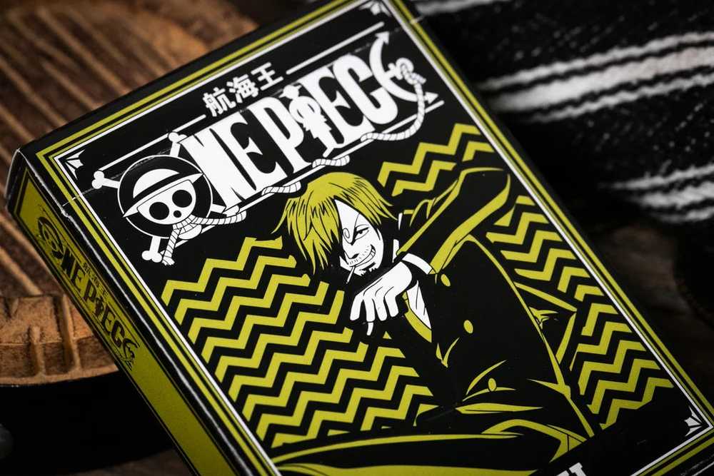 One Piece Sanji kolekcinės žaidimo kortos – dovana gerbėjams