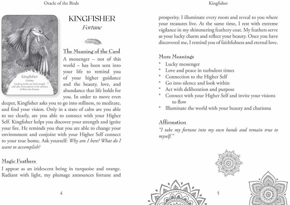 Findhorn Press Oracle Of The Birds Kortos
