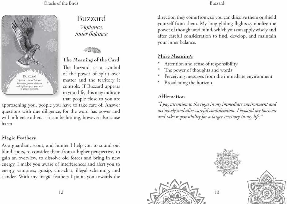 Findhorn Press Oracle Of The Birds Kortos