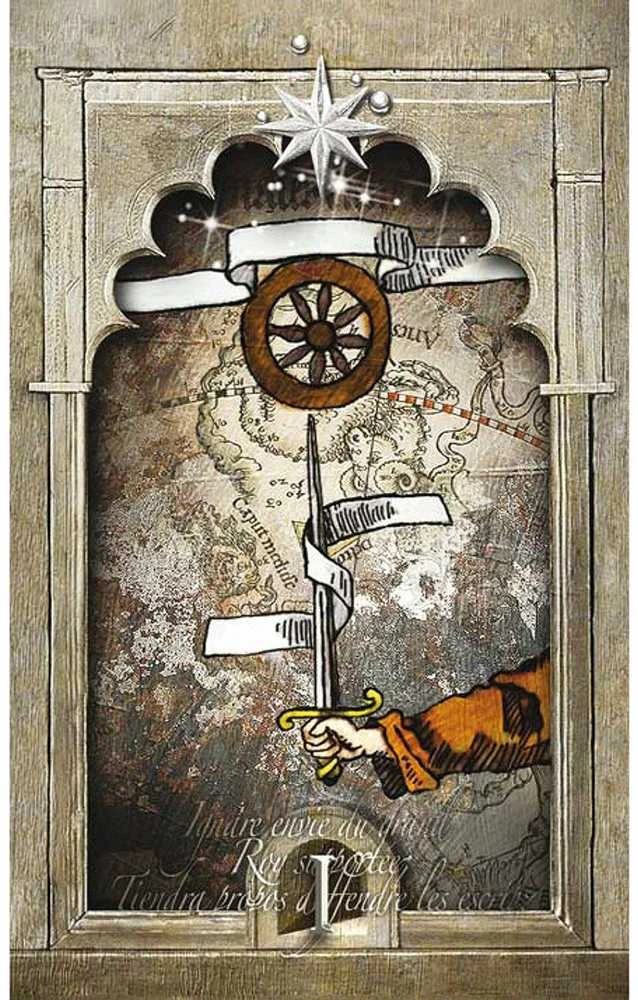 Orange Hippo Oranžinis Hippo Oranžinis Hippo The Lost Tarot Of Nostradamus Kortos