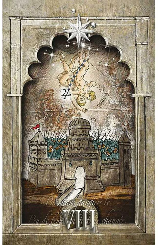 Orange Hippo Oranžinis Hippo Oranžinis Hippo The Lost Tarot Of Nostradamus Kortos