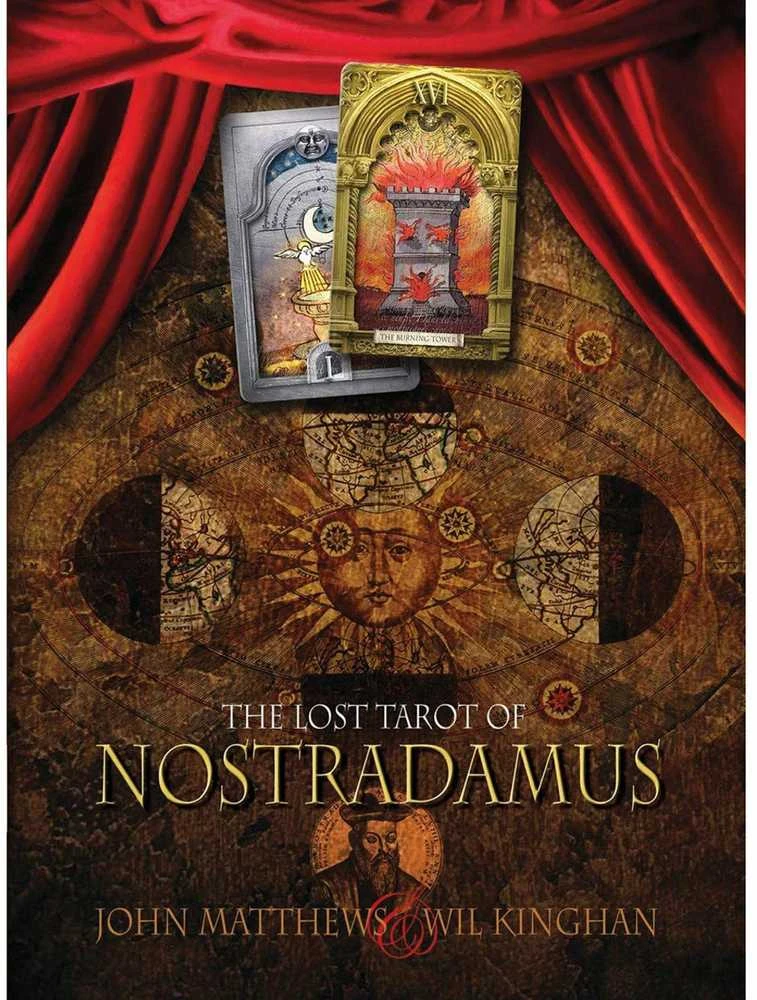 Orange Hippo Oranžinis Hippo Oranžinis Hippo The Lost Tarot Of Nostradamus Kortos