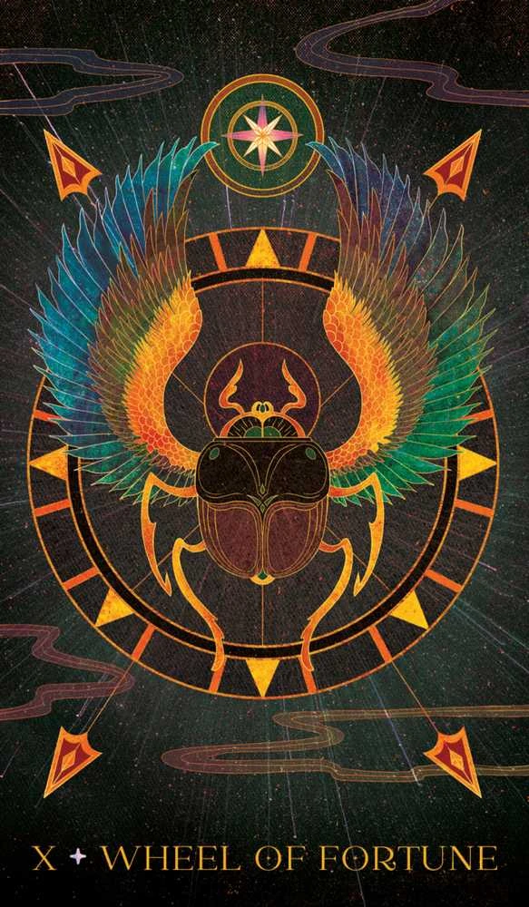 Rockpool Taro kortos ORIENS ANIMAL TAROT POCKET CARDS