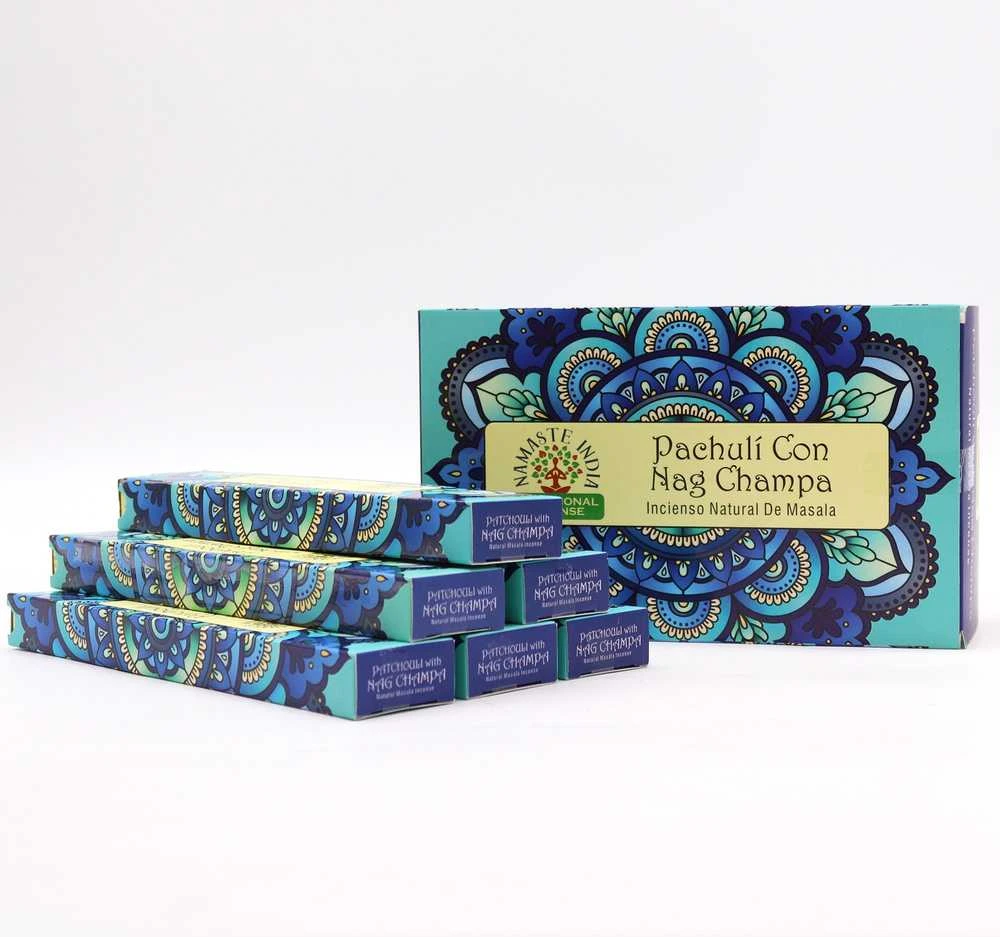 Orkay Kvepiančios Lazdelės - Namaste Mandala Masala Patchouli Nag Champa 15 Lazdelių