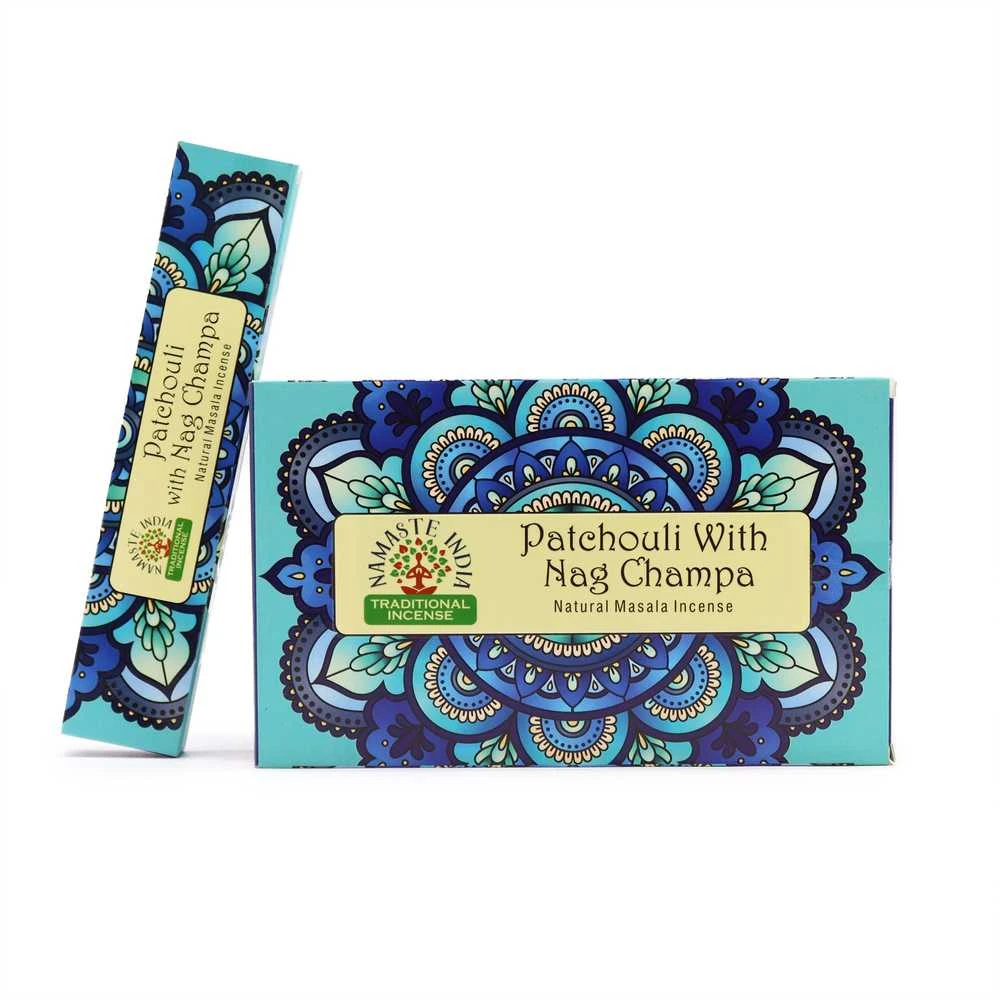 Orkay Kvepiančios Lazdelės - Namaste Mandala Masala Patchouli Nag Champa 15 Lazdelių