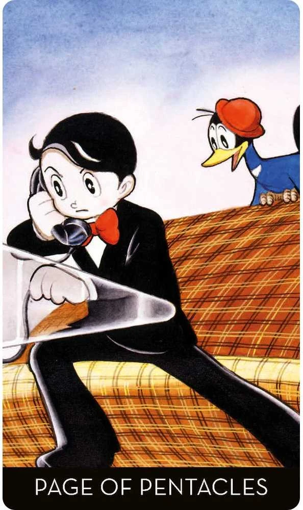 Osamu Tezuka Tarot rinkinys su knyga ir manga iliustracijomis – Lo Scarabeo