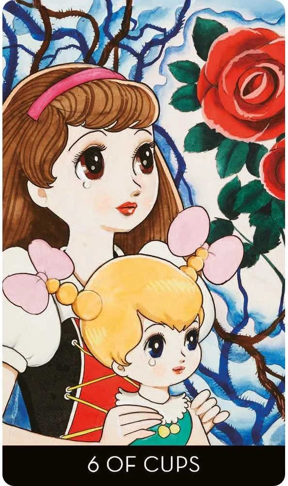 Osamu Tezuka Tarot rinkinys su knyga ir manga iliustracijomis – Lo Scarabeo