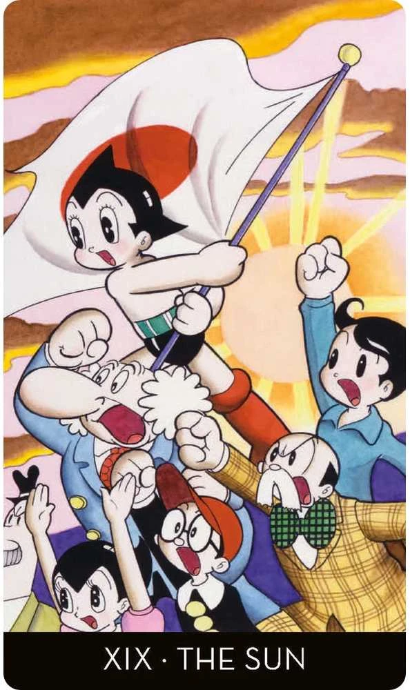 Osamu Tezuka Tarot rinkinys su knyga ir manga iliustracijomis – Lo Scarabeo