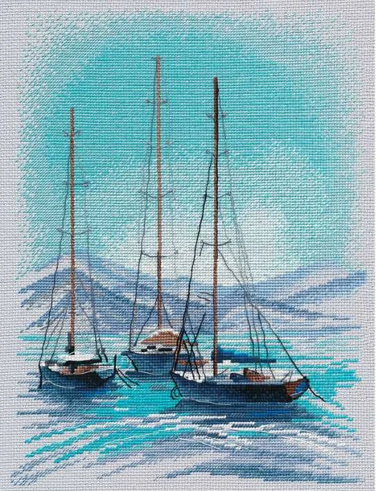 Oven Beldizart Kryželiu siuvinėjimo rinkinys "Azure Bay" S1508