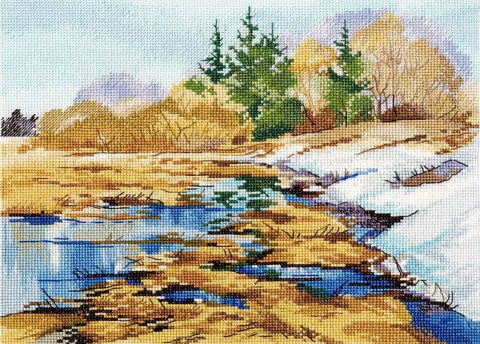 Oven Beldizart Kryželiu siuvinėjimo rinkinys "Streams" S1615