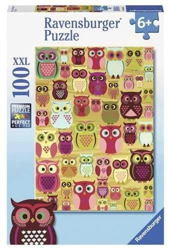 Owls 100pcs. Puzzle - RAVENSBURGER dėlionė