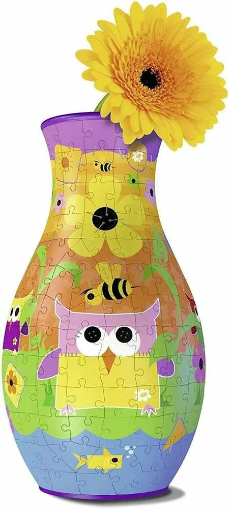 Owls - 216pcs. 3D Puzzle Vase - RAVENSBURGER dėlionė