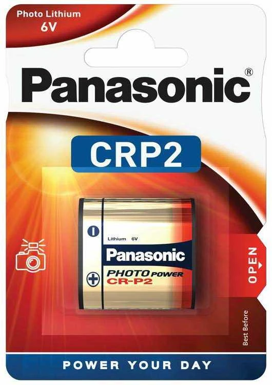Panasonic CR-P2 Ličio elementai 6V CRP2 223