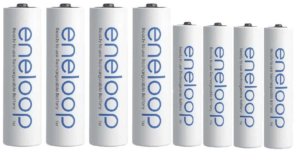 Panasonic Eneloop Combipack 1x4 Mignon AA + 1x4 Micro AAA
