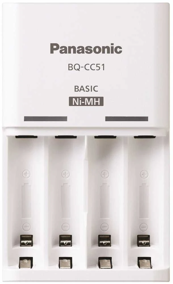 Panasonic Eneloop BQ-CC51 įkroviklis su 4x AAA baterijomis