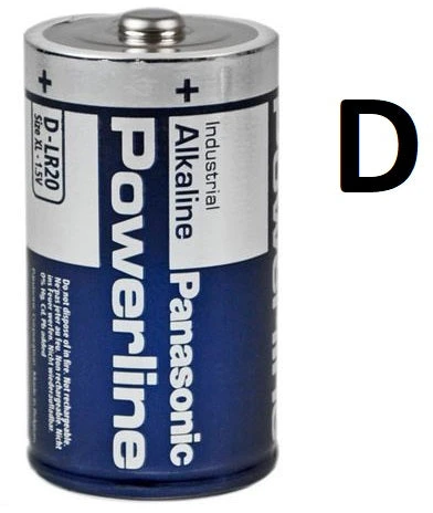 Panasonic Powerline Industrial šarminė baterija D (LR20), 1,5 V, 1 vnt.