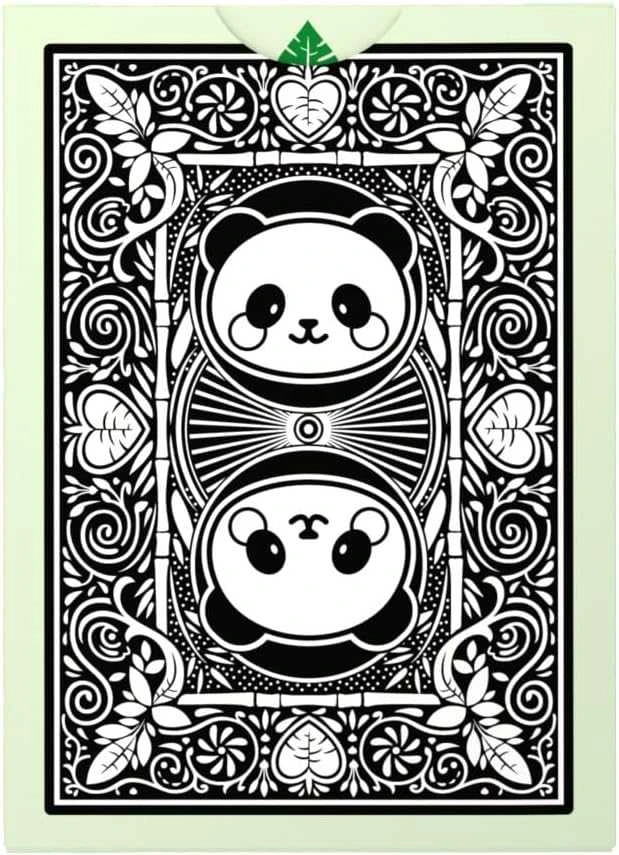 Bicycle Panda žaidimo kortos – pokerio dydis, Air-Cushion, kolekcionieriams