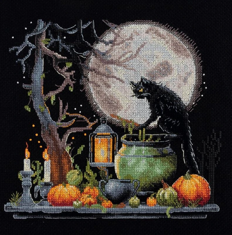 Panna Klart Siuvinėjimo kryželiu rinkinys „Meilės eliksyras“, 20x20 cm, šviečia tamsoje