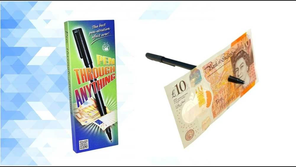Difatta Magijos triukas Perveriantis rašiklis – banknotas lieka nepažeistas (Pažeista pakuotė)