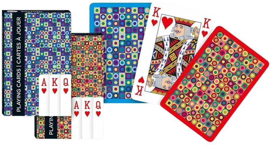 Piatnik Dots žaidimo kortos, aukštos kokybės triukams ir bridžui