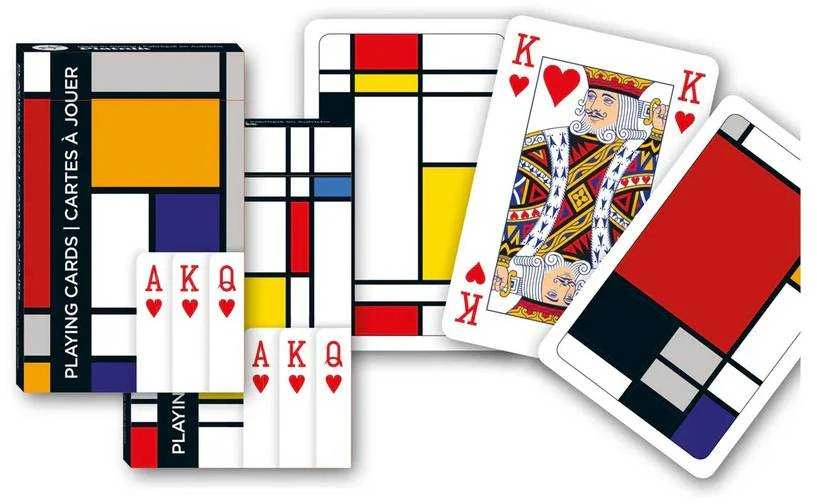 Piatnik Squares kortų kaladė pokeriui ir bridžui, 55 kortos