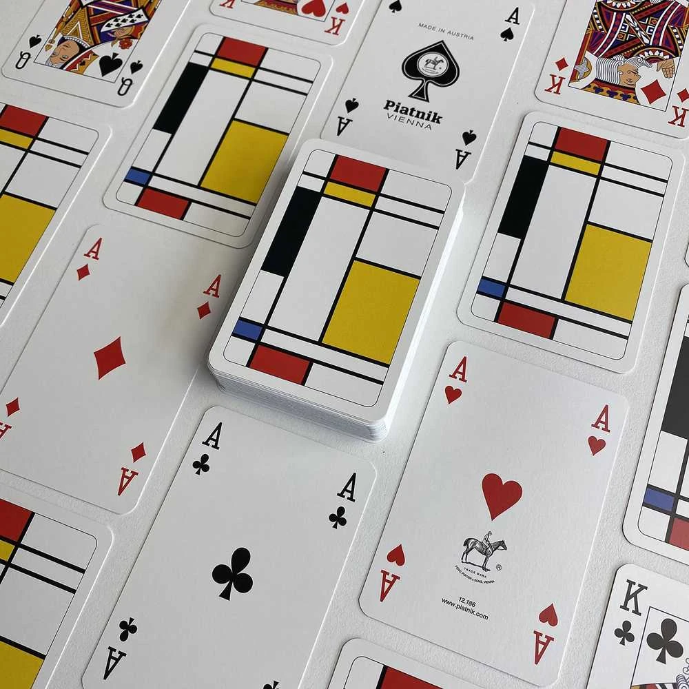 Piatnik Squares kortų kaladė pokeriui ir bridžui, 55 kortos