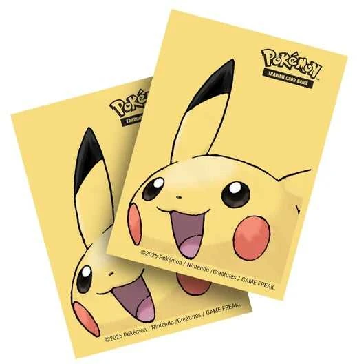 Pikachu Pokémon apsauginės kortų įmautės 66x91, 65 vnt | Ultra PRO