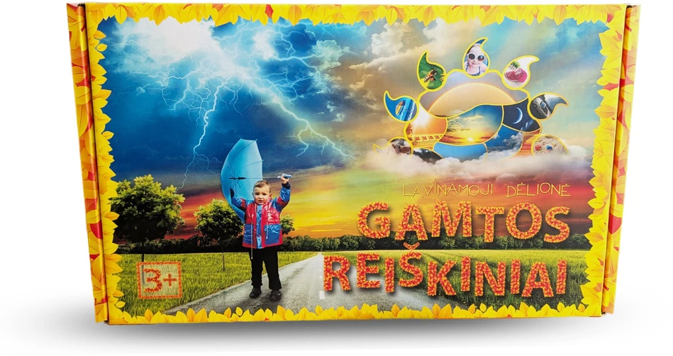 Dėlionė PIO „Gamtos reiškiniai“, 3+