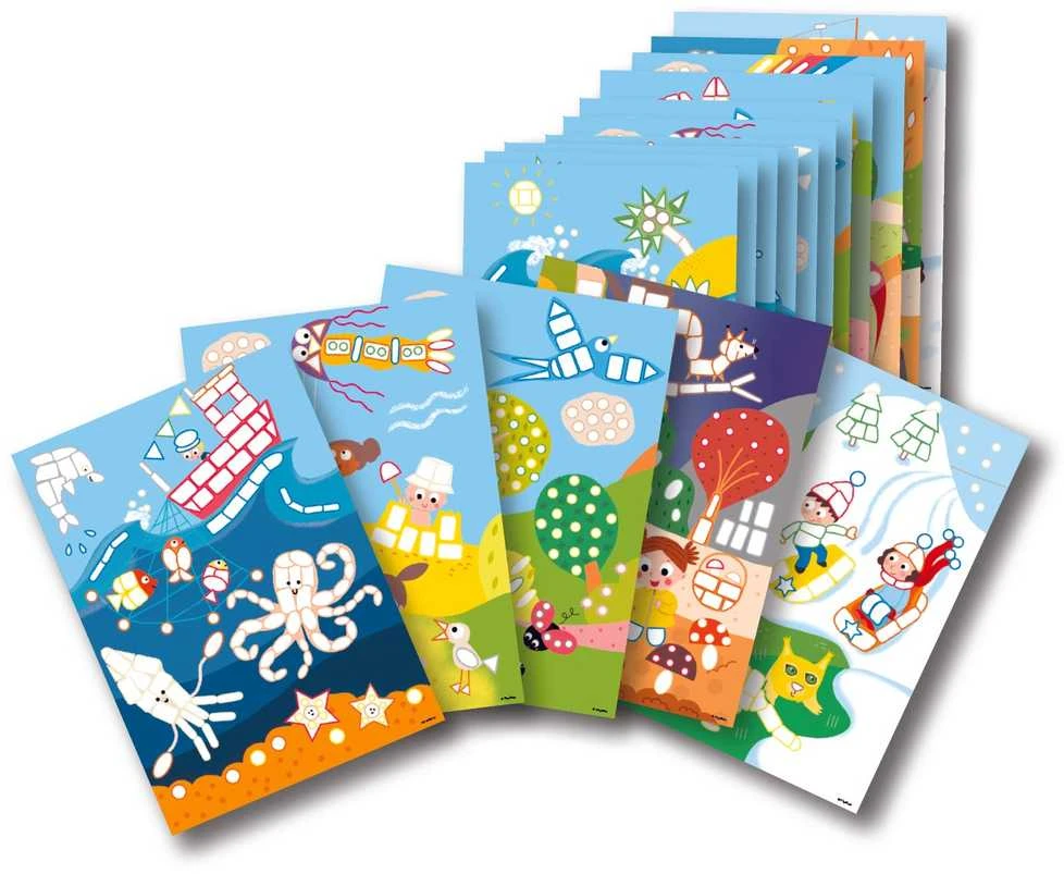 PlayMais EDUKACINĖS kortelės, GAMTA