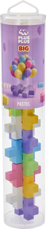 PLUS PLUS konstruktorius BIG Pastel /15pcs, 3225