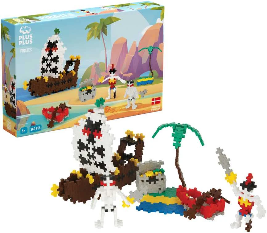 PLUS PLUS konstruktorius Basic 360 - Pirates, 3729