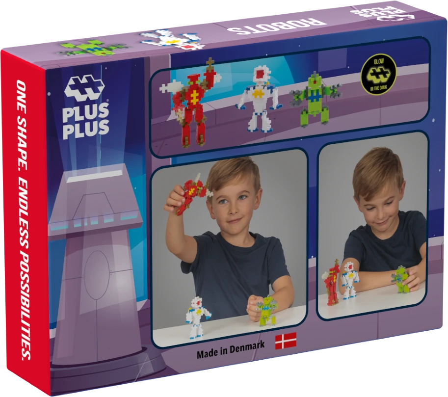 Plus Plus konstruktorius Robotai, 170 detalių 9603828
