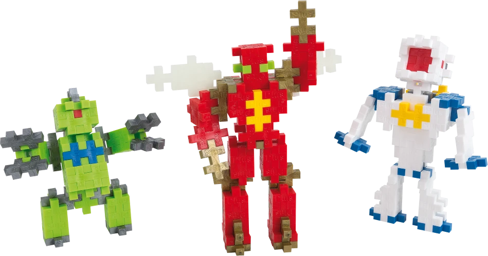 Plus Plus konstruktorius Robotai, 170 detalių 9603828