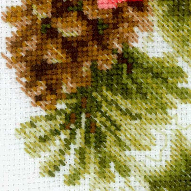 Poinsettia siuvinėjimo rinkinys iš RIOLIS Nr.: 1729