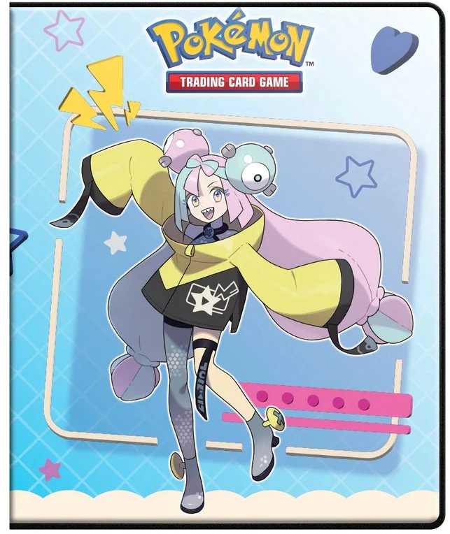 Pokémon Iono ir Bellibolt 9 kišenių kortų albumas Ultra PRO