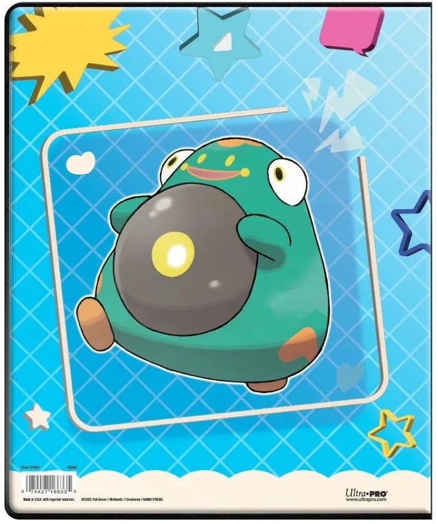 Pokémon Iono ir Bellibolt 9 kišenių kortų albumas Ultra PRO