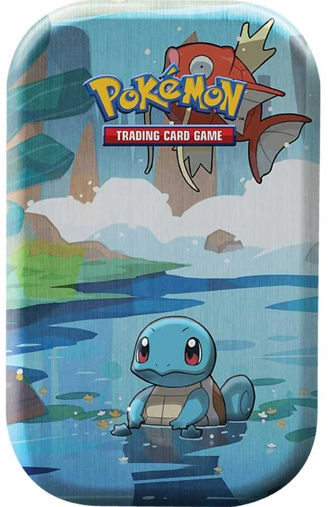 The Pokemon Pokemon TCG - Kanto Friends Mini Tin - Squirtle