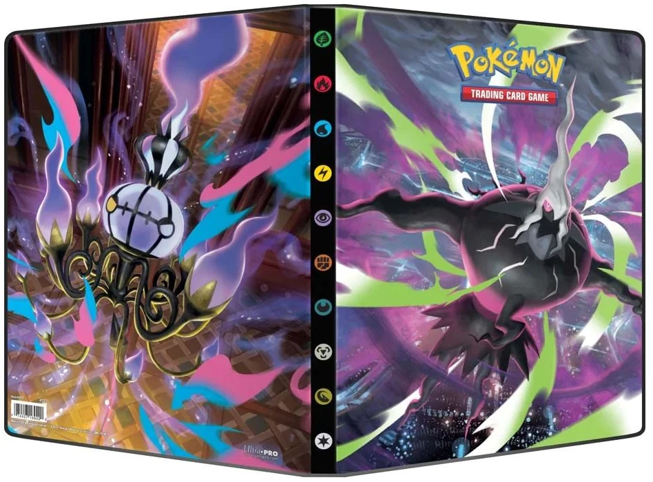Ultra Pro UP – Mega Evolutions – pitch juoda 9 kišenių skaidrė