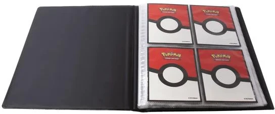 Ultra Pro UP – Mega Evolutions – juodas 4 kišenėlių portfelis