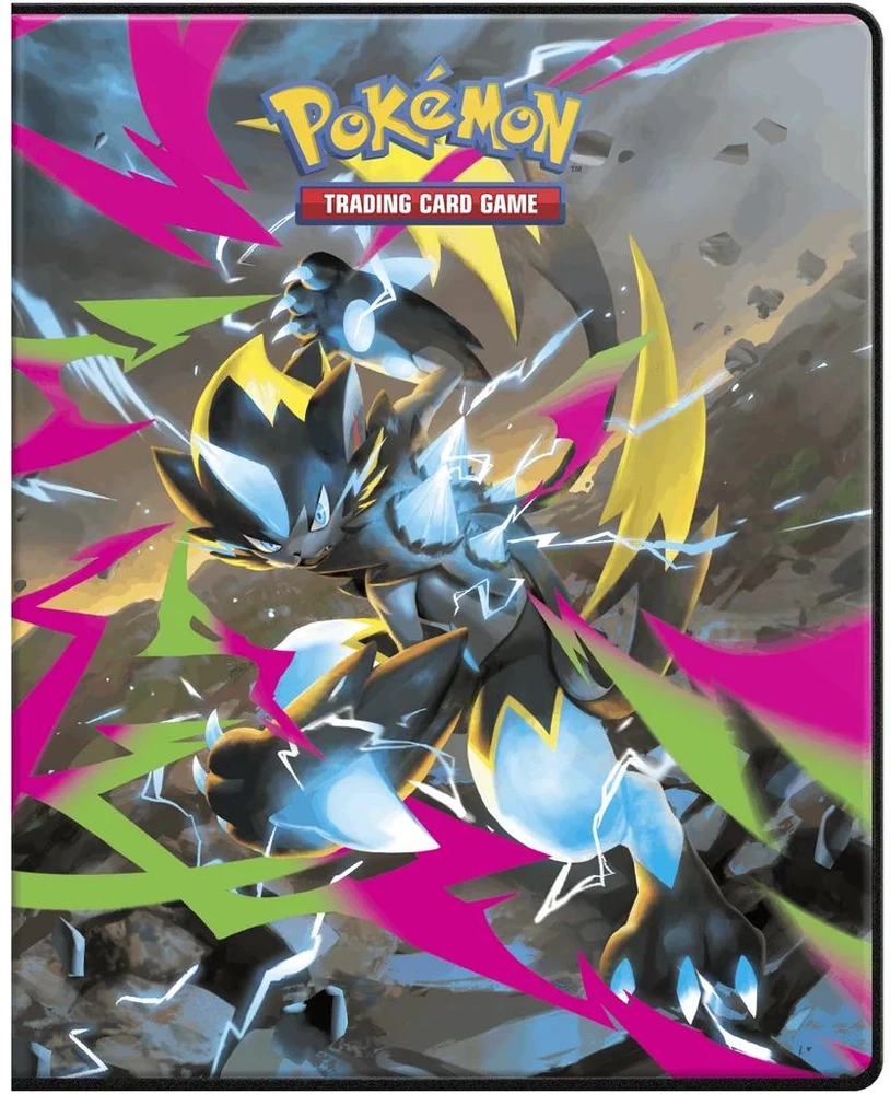 Ultra Pro UP – Mega Evolutions – juodas 4 kišenėlių portfelis