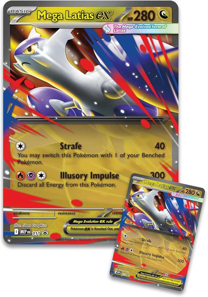 „Pokemon Pokemon TCG“ – „Mega Latias“ iš dėžutės