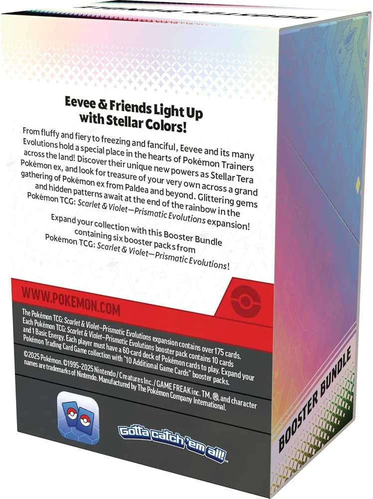 „Pokemon Pokemon TCG“ – SV8.5 „Prismatic Evolutions“ stiprintuvo rinkinys