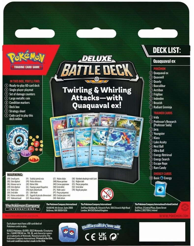 „The Pokemon Pokémon TCG“ – „Deluxe Battle Deck Meowscarada ex