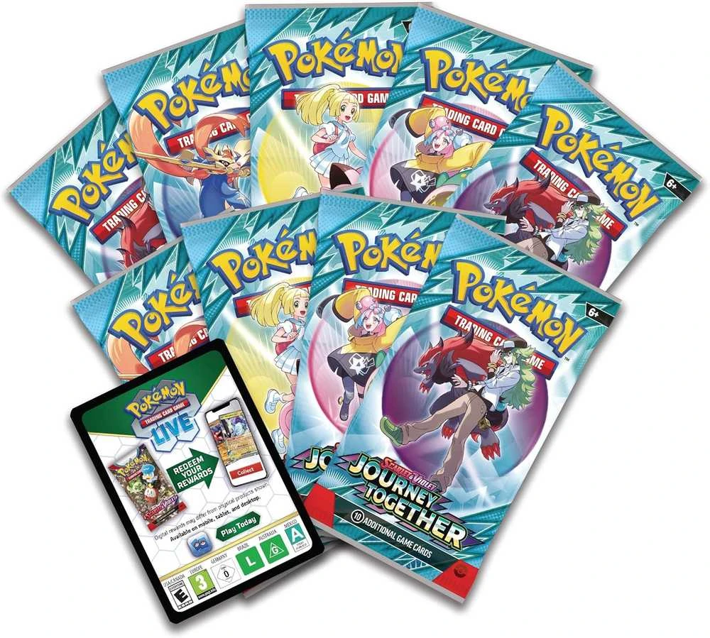 „Pokemon Pokémon TCG: Scarlet & Violet“ – „Journey Together Elite Trainer“ dėžutė