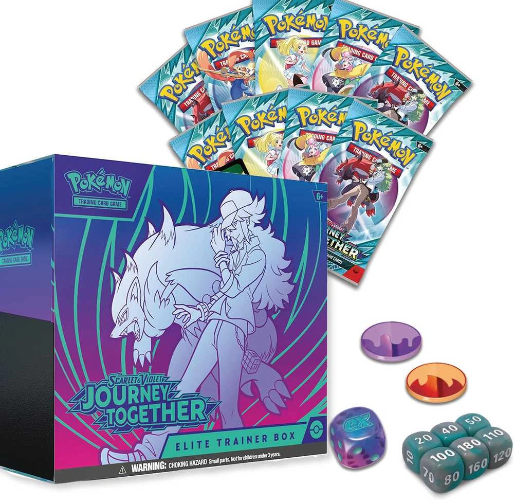 „Pokemon Pokémon TCG: Scarlet & Violet“ – „Journey Together Elite Trainer“ dėžutė