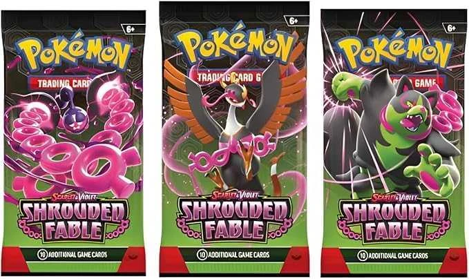 „Pokemon TCG“ – „Scarlet & Violet 6.5 Shrouded Fable Elite“ treniruočių dėžutė
