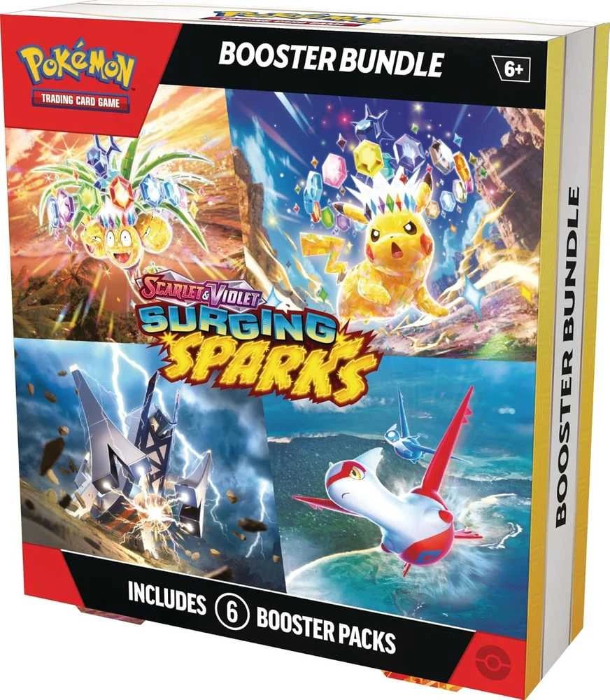 Pokémon Scarlet & Violet Surging Sparks booster rinkinys kolekcininkams (EN)