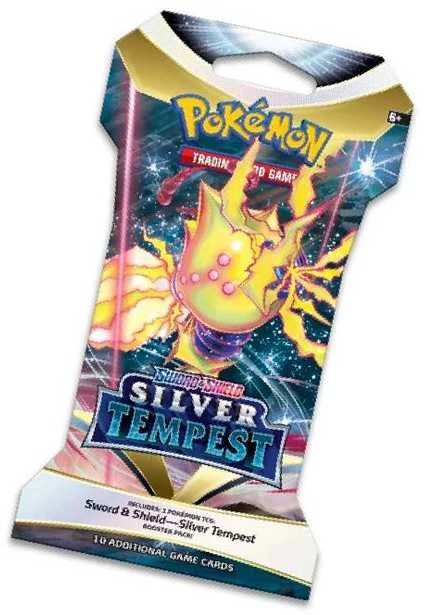 „Pokemon Pokemon TCG“ – „Sword & Shield Sidabrinis Tempest“ 12 rankovių stipriklis