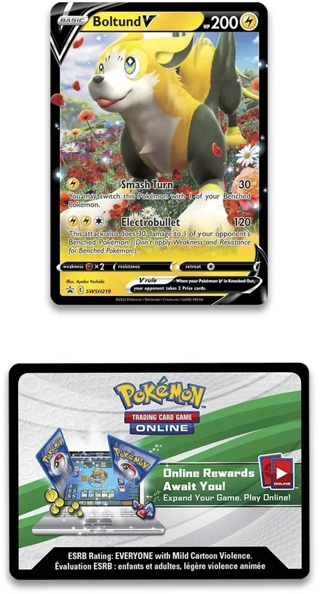 „Pokemon Boltund“ vitrina